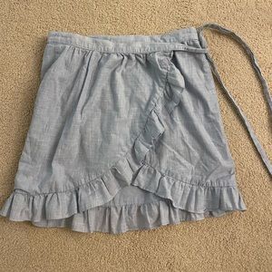 Madewell wrap skirt in perfect condition